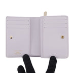 Louis Vuitton Bifold Wallet Monogram Mahina Portefeuille Clair Purple — view 4