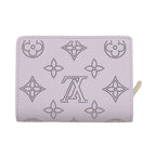 Louis Vuitton Bifold Wallet Monogram Mahina Portefeuille Clair Purple — view 3