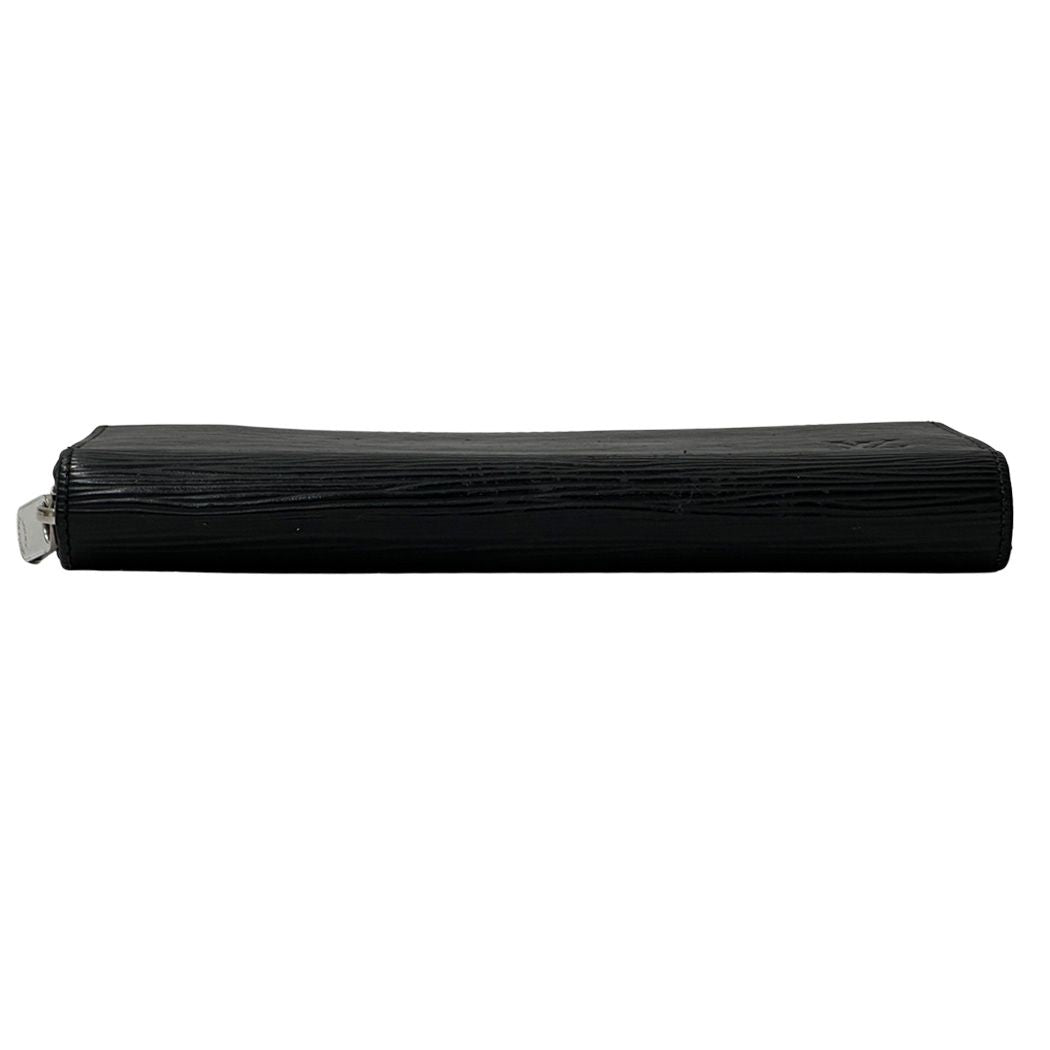 Louis Vuitton Wallet Epi Zippy Noir Black Everyday Use Zip Around — view 3