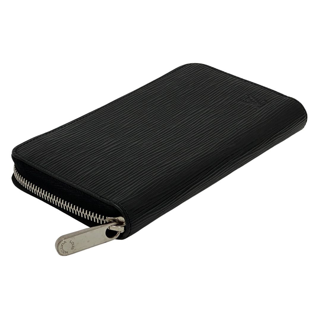 Louis Vuitton Wallet Epi Zippy Noir Black Everyday Use Zip Around — view 4