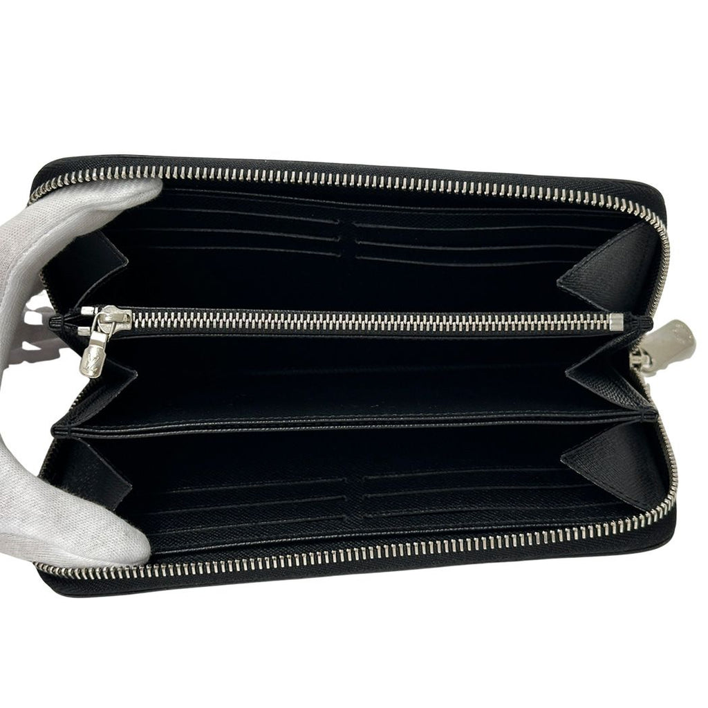 Louis Vuitton Wallet Epi Zippy Noir Black Everyday Use Zip Around — view 5