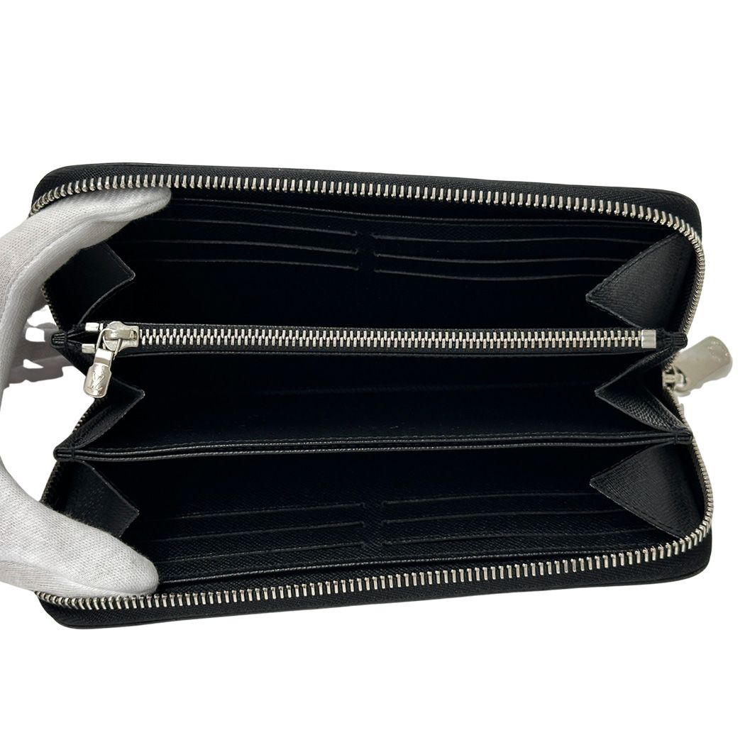 Louis Vuitton Wallet Epi Zippy Noir Black Everyday Use Zip Around — view 5