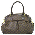Louis Vuitton LV Trevi PM Damier Ebene 2-Way Shoulder Bag Brown