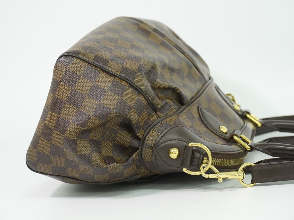 Louis Vuitton LV Trevi PM Damier Ebene 2-Way Shoulder Bag Brown — view 4