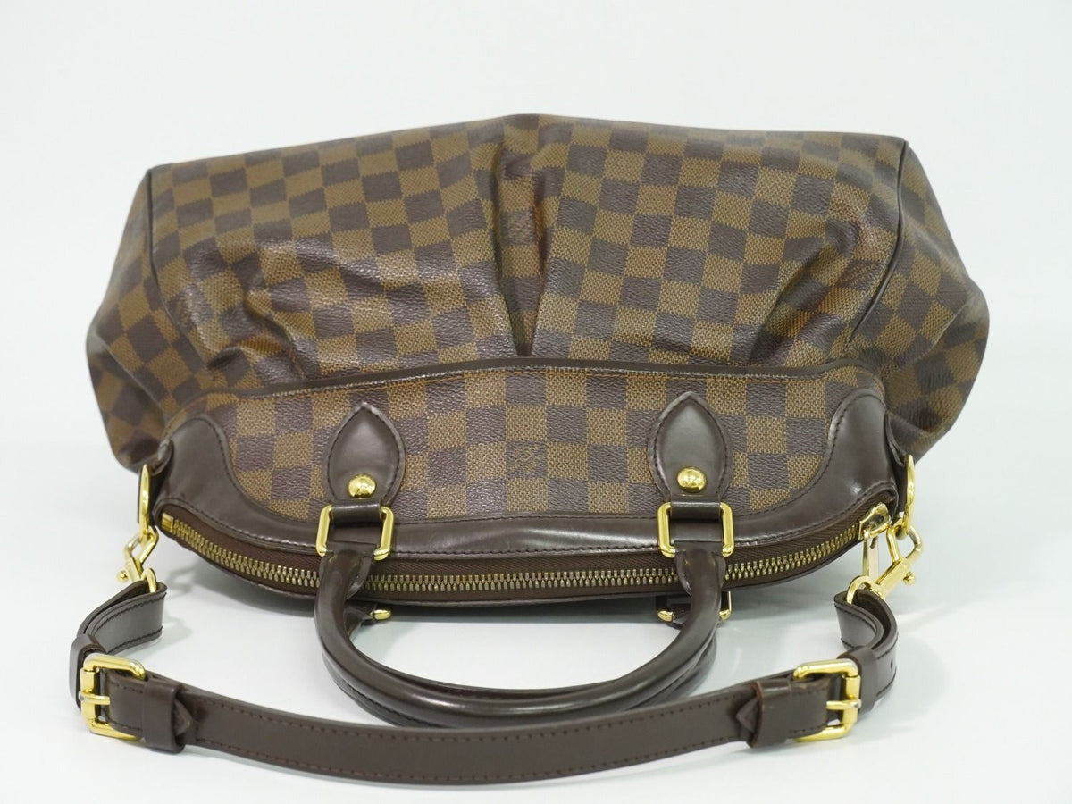 Louis Vuitton LV Trevi PM Damier Ebene 2-Way Shoulder Bag Brown — view 5
