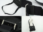 Prada Nylon Shoulder Bag Pochette Black — view 6