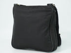Prada Nylon Shoulder Bag Pochette Black — view 2