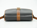 Celine Leather Shoulder Bag Pochette Black — view 5