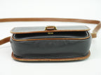 Celine Leather Shoulder Bag Pochette Black — view 3