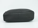 Bottega Veneta Intrecciato Business Bag Handbag Leather Black Bag — view 3