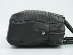 Bottega Veneta Intrecciato Business Bag Handbag Leather Black Bag — view 4