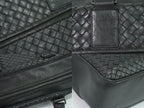 Bottega Veneta Intrecciato Business Bag Handbag Leather Black Bag — view 7