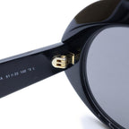 Loewe Anagram Oval Sunglasses Black Eyewear — view 4