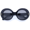 Loewe Anagram Oval Sunglasses Black Eyewear