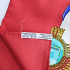 Hermes Carre 90 Decoration Red Silk Scarf — view 6