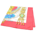 Hermes Carre 90 Decoration Red Silk Scarf