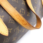 Louis Vuitton Monogram Popincourt Au Handbag Mini Tote Brown Leather Gold — view 7