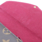 Louis Vuitton Monogram Pochette Felicie Chain Wallet on Shoulder Bag Brown — view 7