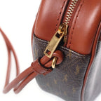 Saint Laurent le Monogram Cool Cassandra Logo Leather Shoulder Bag Gold Brown — view 7