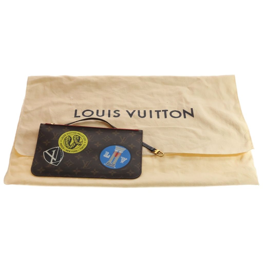 Louis Vuitton Neverfull MM Monogram Brown Multi Canvas — view 8