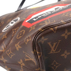 Louis Vuitton Neverfull MM Monogram Brown Multi Canvas — view 5