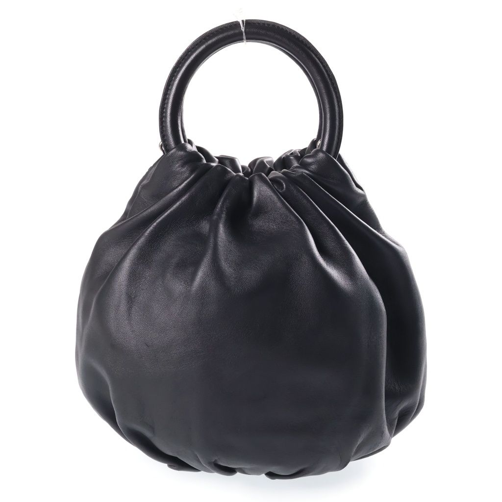 Loewe Bounce Anagram Handbag Black Leather — view 2