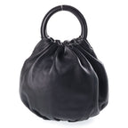 Loewe Bounce Anagram Handbag Black Leather — view 2