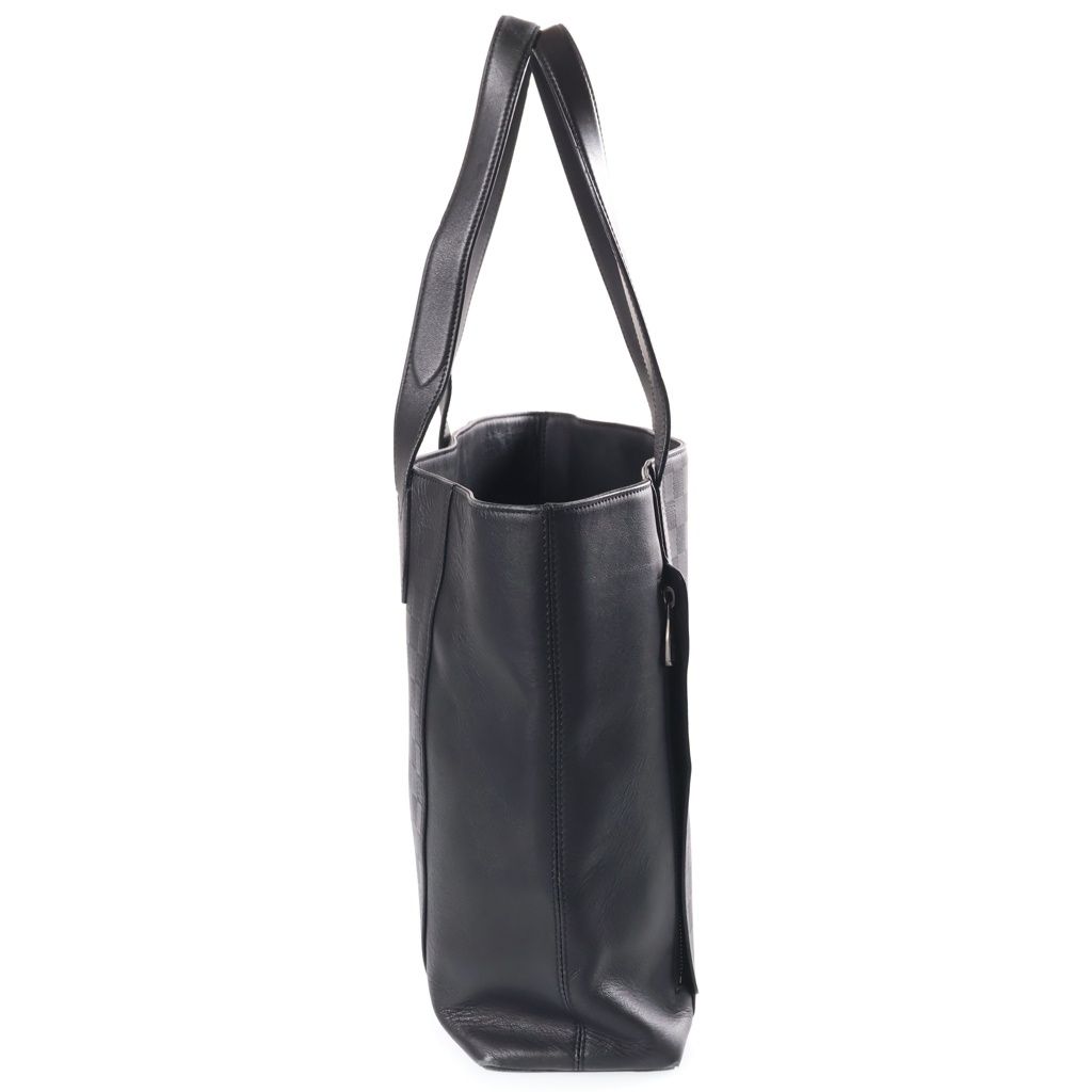Louis Vuitton Damier Infini Bavoiage Tote Bag Black Leather — view 3