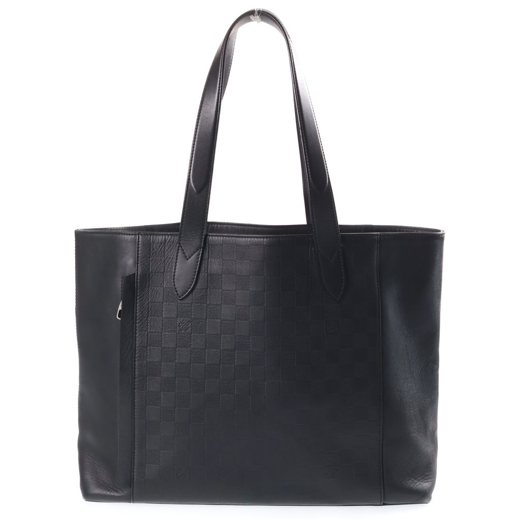 Louis Vuitton Damier Infini Bavoiage Tote Bag Black Leather