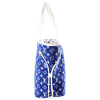 Louis Vuitton Monogram Jacquard Velvet Neverfull MM — view 3