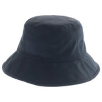 Gucci Logo Patch Label Cotton Bucket Fedora Hat Black — view 2