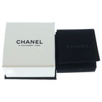 Chanel CC Logo Quilted Square Stud Earrings Gold — view 6