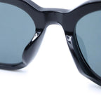 Saint Laurent Paris Wellington Sunglasses Temple Logo Eyewear Black Lens SL 711 — view 5