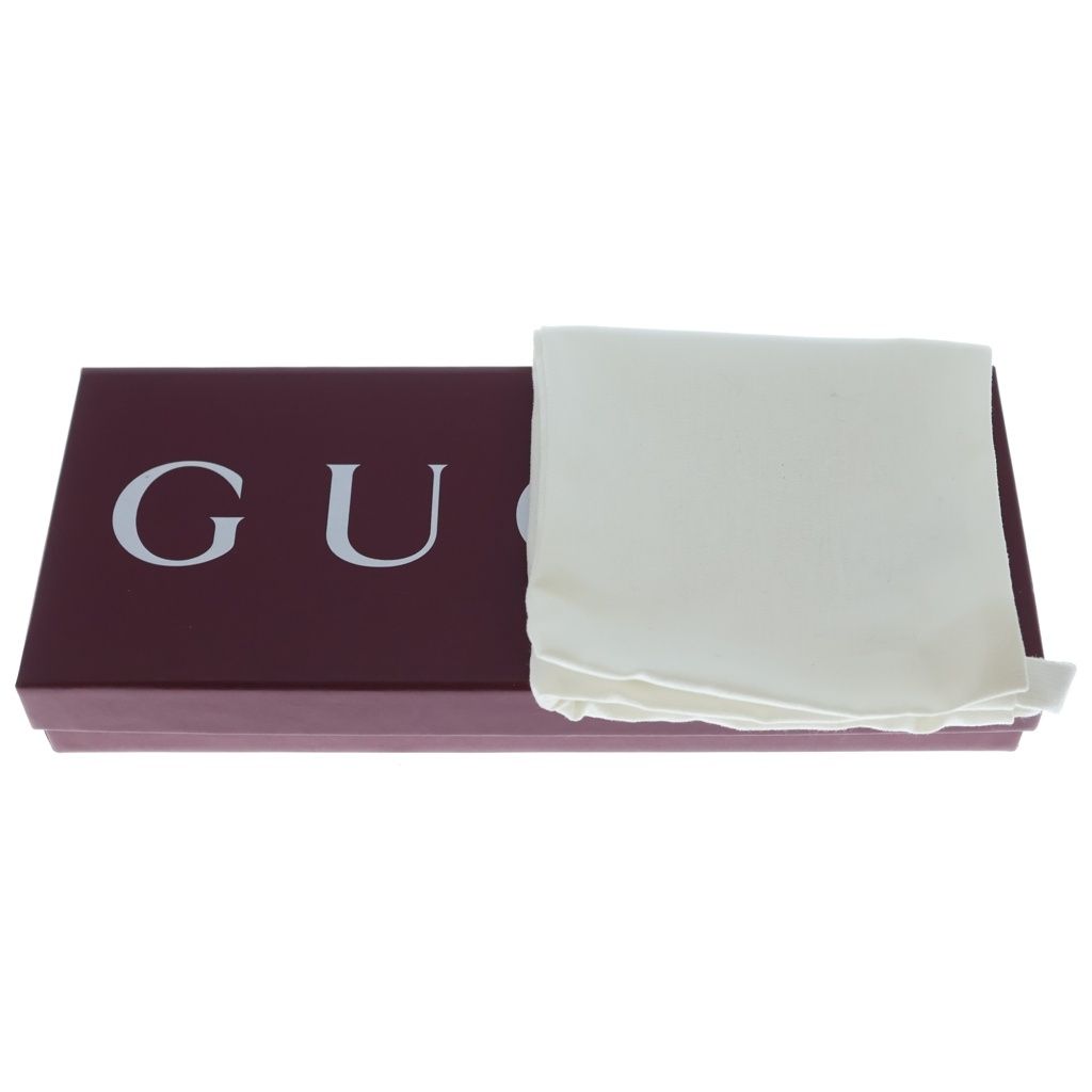 Gucci Flower Charm Key Holder Leather Purple — view 6