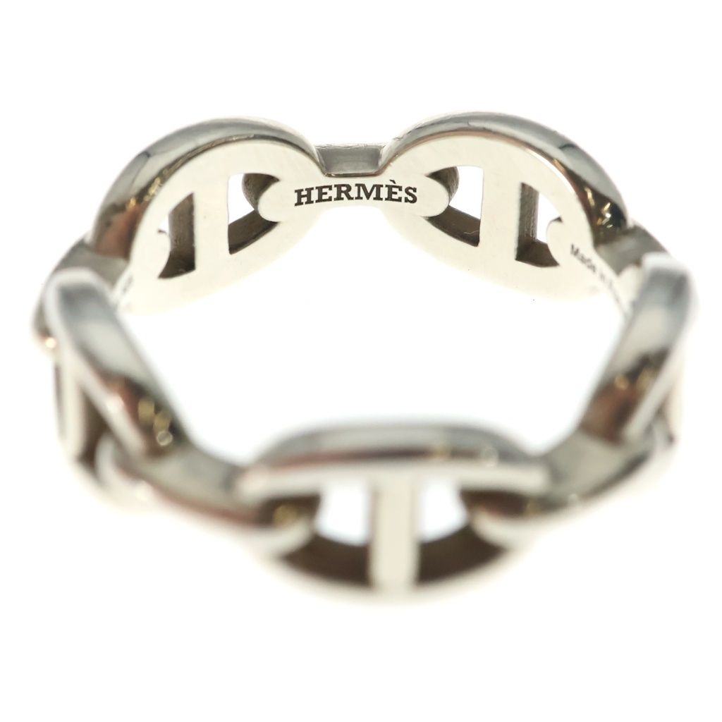 Hermes Chaine D'ancre Enchainee Ring Silver — view 4