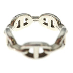 Hermes Chaine D'ancre Enchainee Ring Silver — view 5