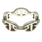 Hermes Chaine D'ancre Enchainee Ring Silver — view 2