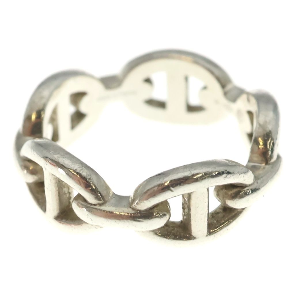 Hermes Chaine D'ancre Enchainee Ring Silver — view 3