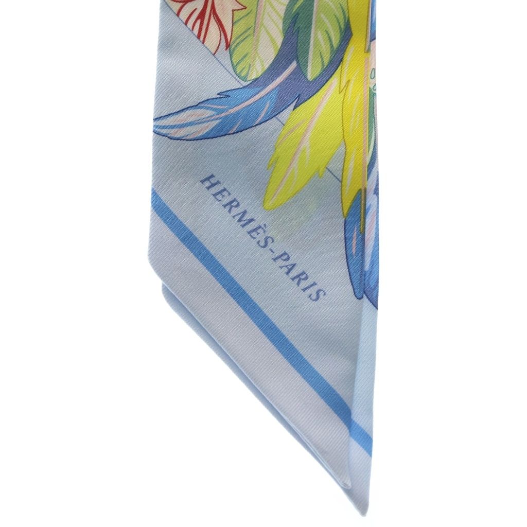 Hermes Twilly Dance Pacifique Pacific Scarf Multicolor Silk 15 — view 3