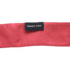 Hermes Beads Twilly Precieux Art Deco Silk Black Pink Scarf — view 4