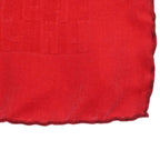 Hermes Carre 40 H Logo All Over Print Silk Scarf Red — view 4