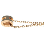 Hermes Pop H Pendant Chain Beige Pink Gold — view 5