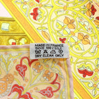 Hermes Carre 45 Ciels Byzantins Byzantine Sky Silk Scarf Pink Yellow Red — view 4