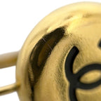 Chanel Earrings CC Logo 96 Metal Gold Vintage — view 7