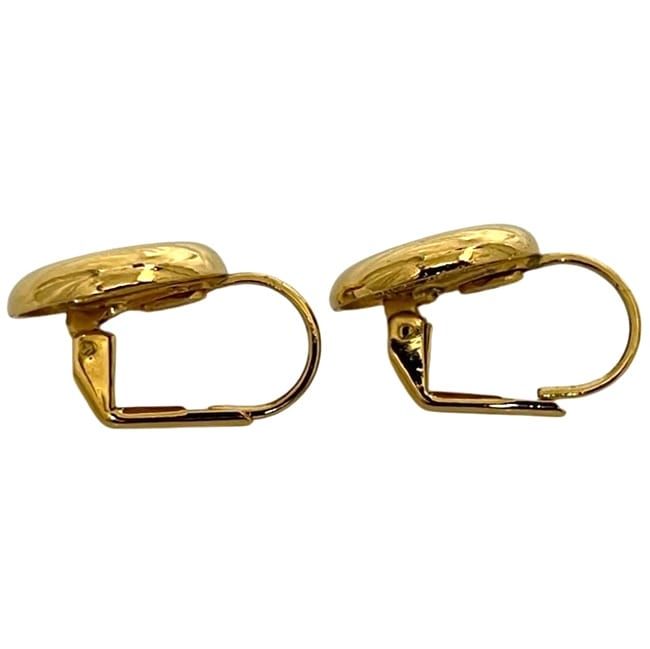 Chanel Earrings CC Logo 96 Metal Gold Vintage — view 2