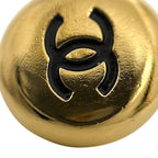 Chanel Earrings CC Logo 96 Metal Gold Vintage — view 8