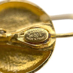 Chanel Earrings CC Logo 96 Metal Gold Vintage — view 5