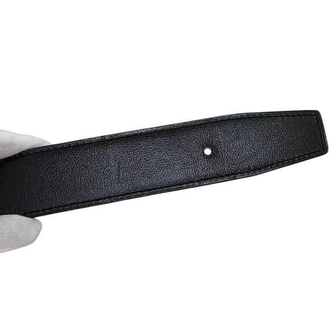 Hermes Belt Long Waist 98 Constance H Leather Box Calf Taurillon Clemence Black — view 8
