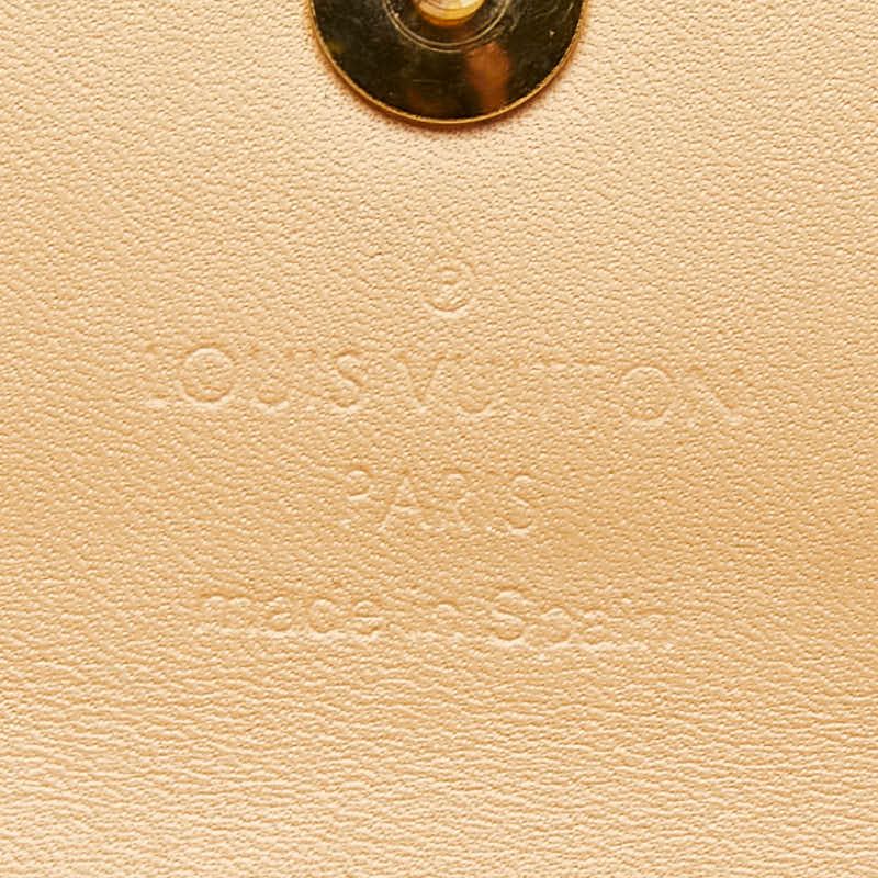 Louis Vuitton Monogram Multicolor Trifold Wallet Noir Black Leather — view 7