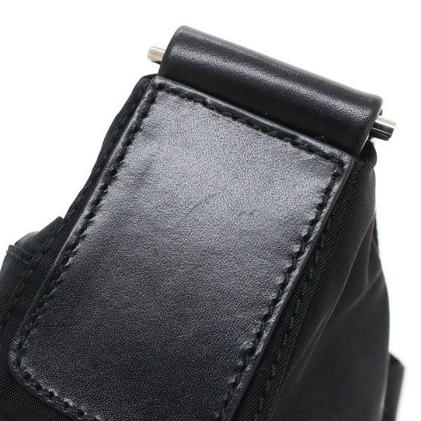 Prada Nylon Shoulder Bag Black — view 6
